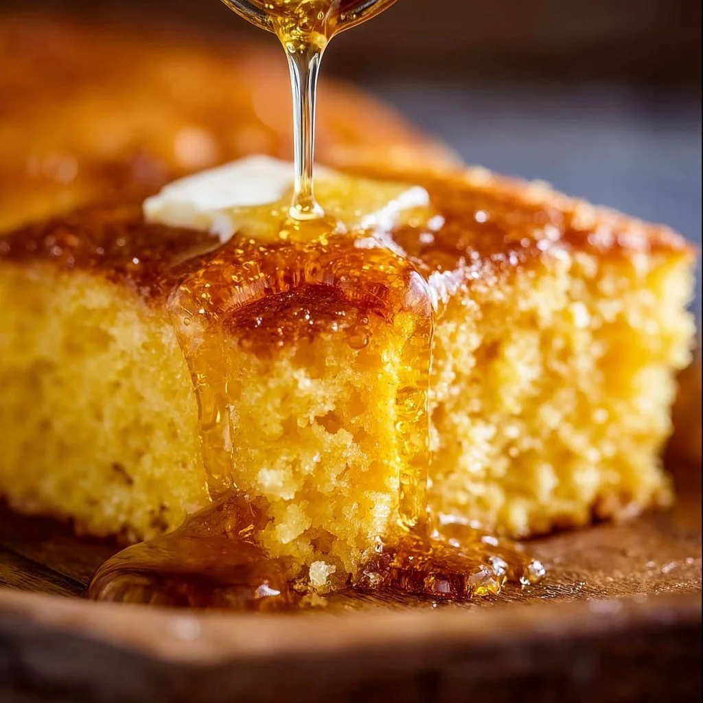 Best homemade cornbread recipe served warm with butter.