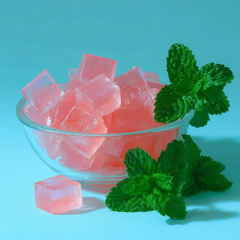 Bowl of Classic Pink Strawberry Gelatin dessert with fresh strawberries