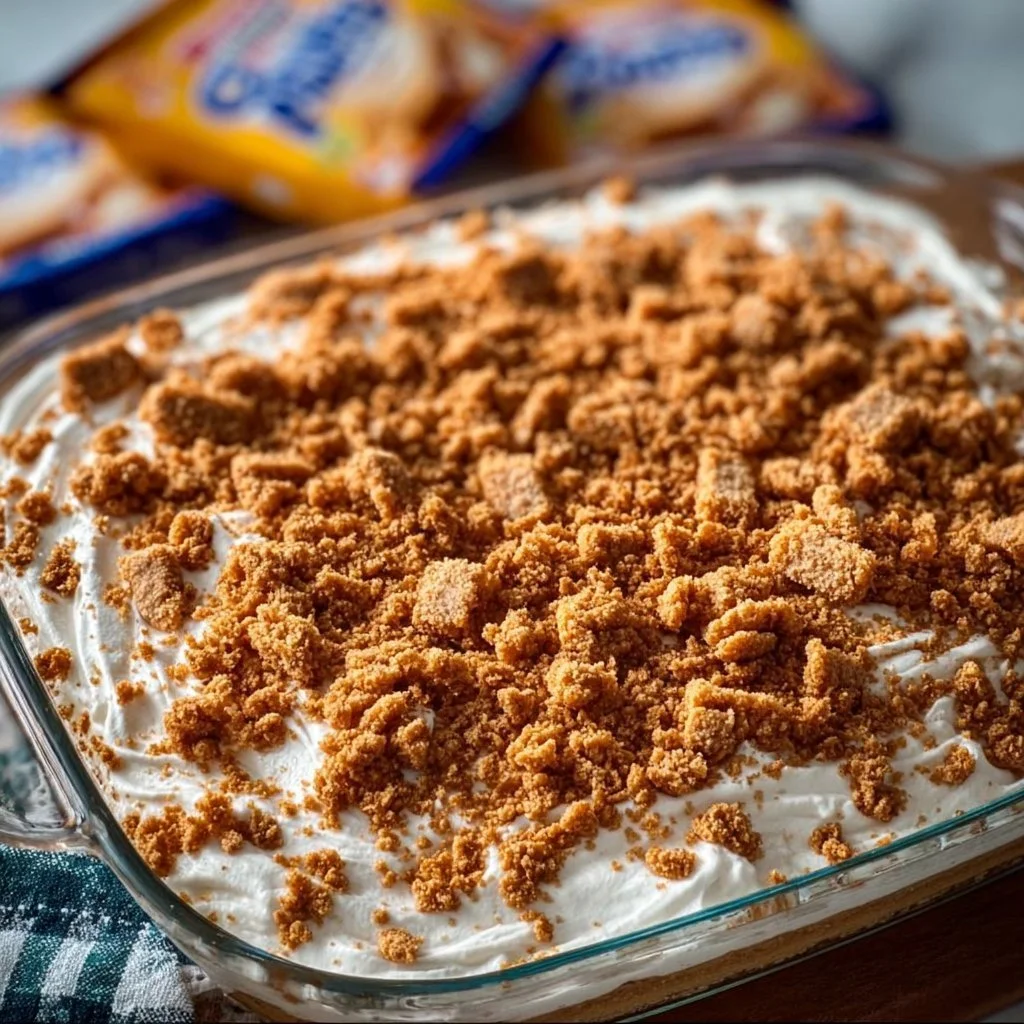 Creamy childhood treat dessert evoking sweet nostalgic flavors.