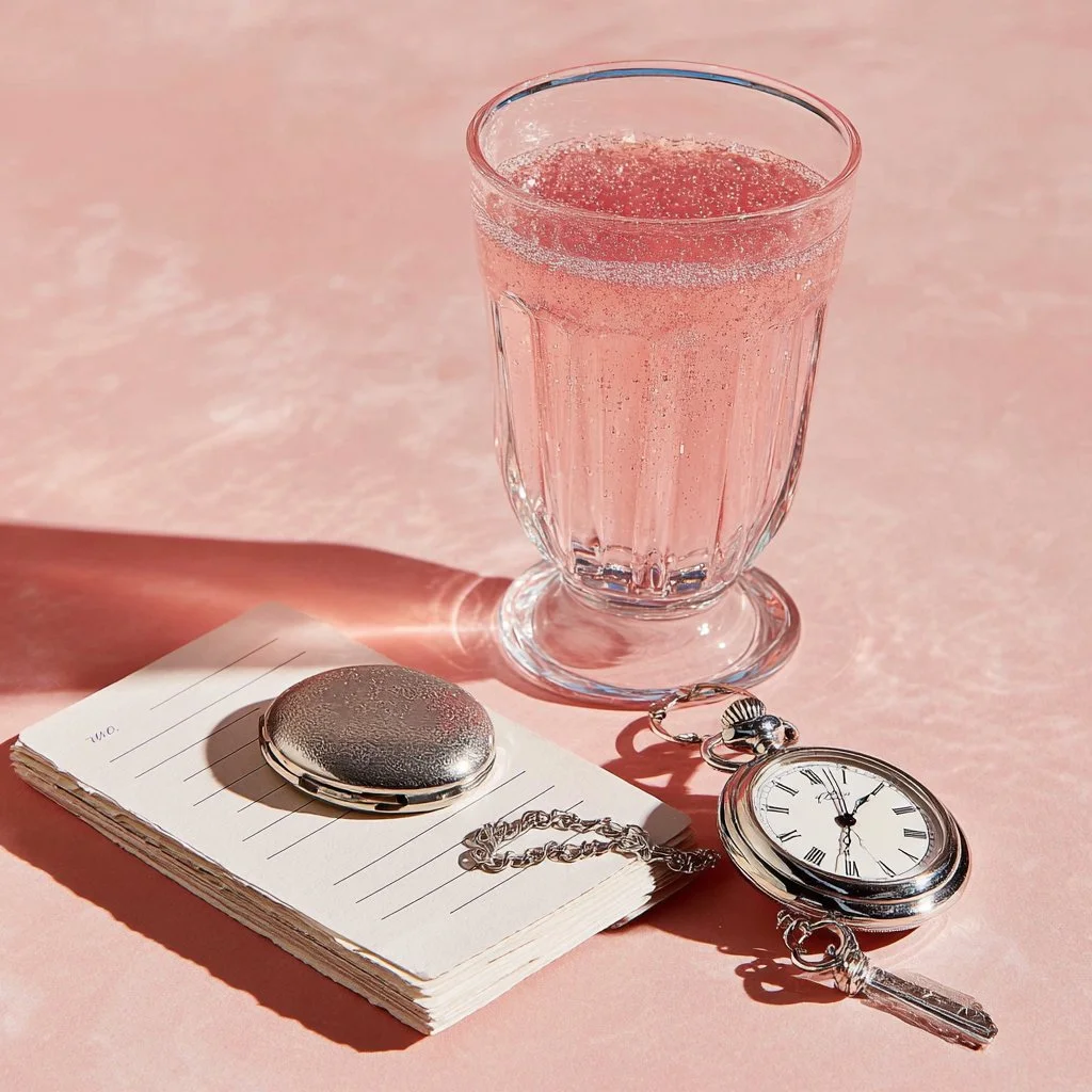 Dr. Rocio Pink Gelatin Drink