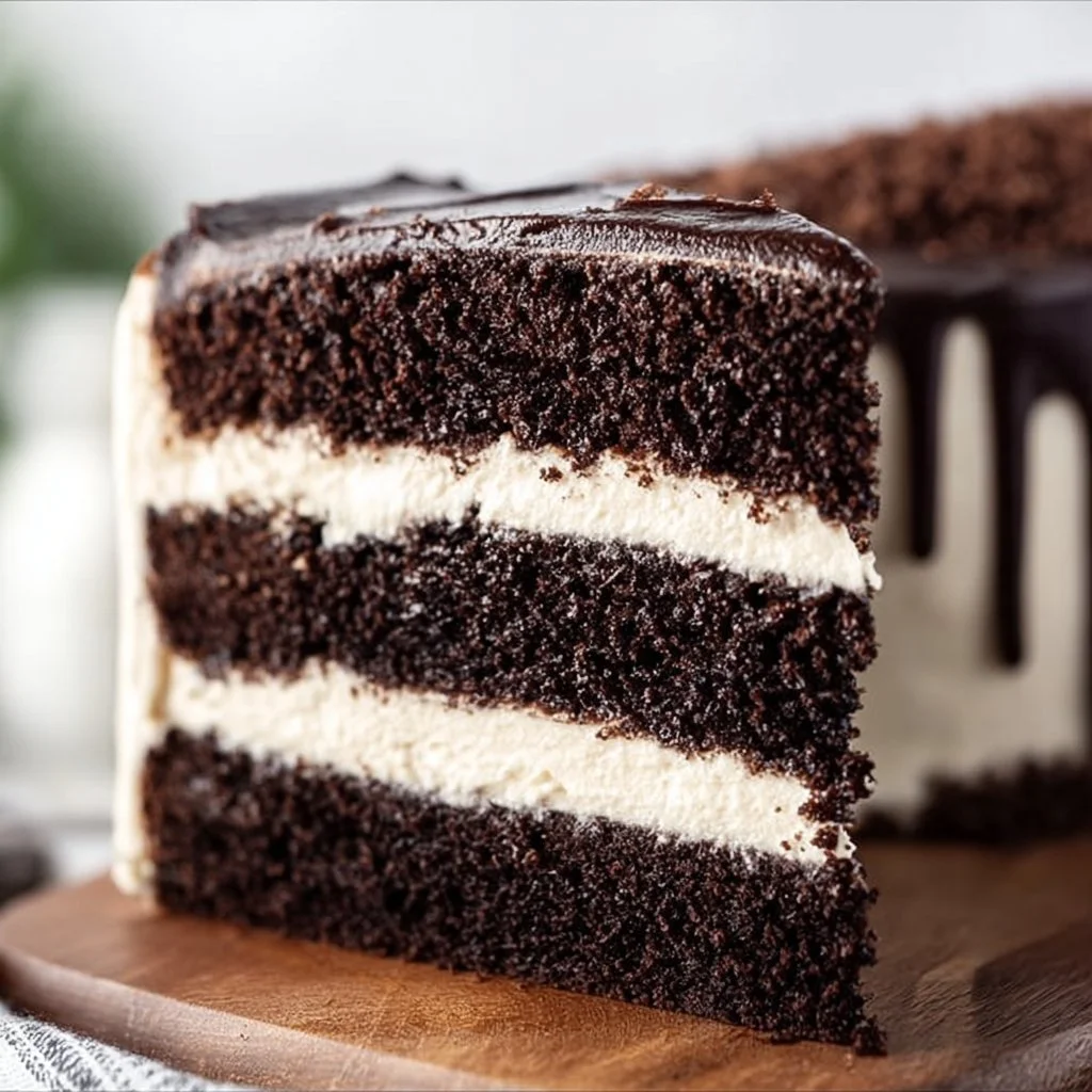 Guinness Chocolate Cake with Irish Buttercream