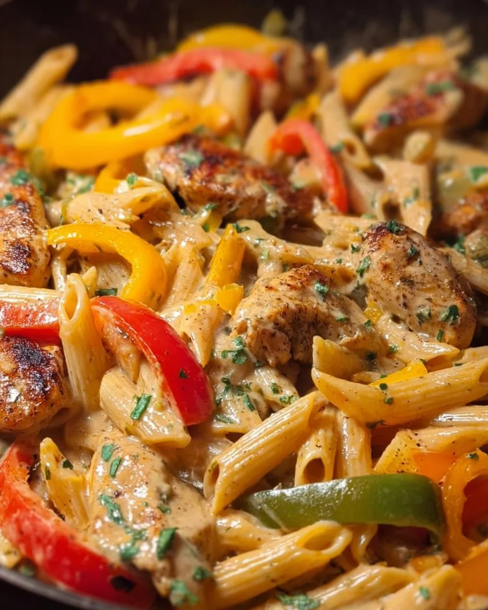 Creamy Jerk Chicken Rasta Pasta