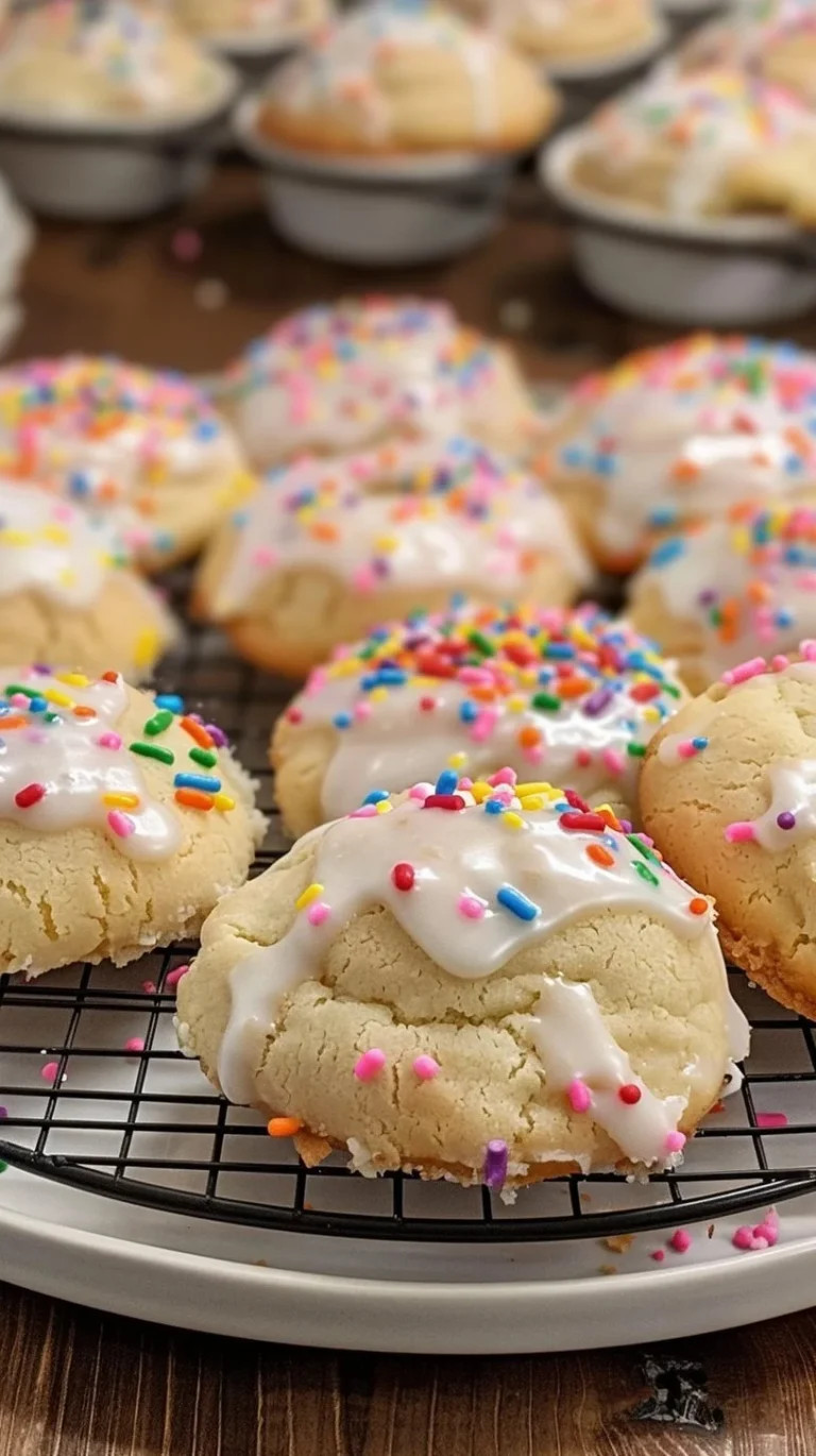 Assorted Italian cookies on a decorative plate