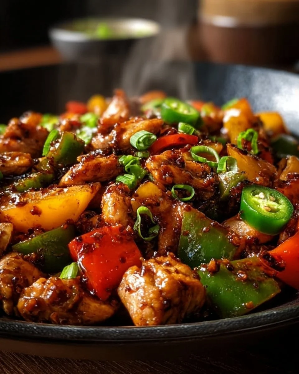 Spicy Jalapeño Chicken Stir-Fry