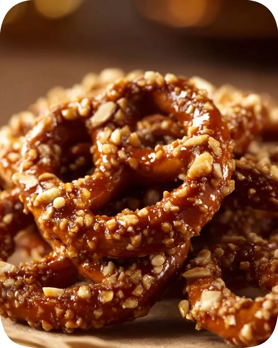 The Most Addictive Butter Toffee Pretzels
