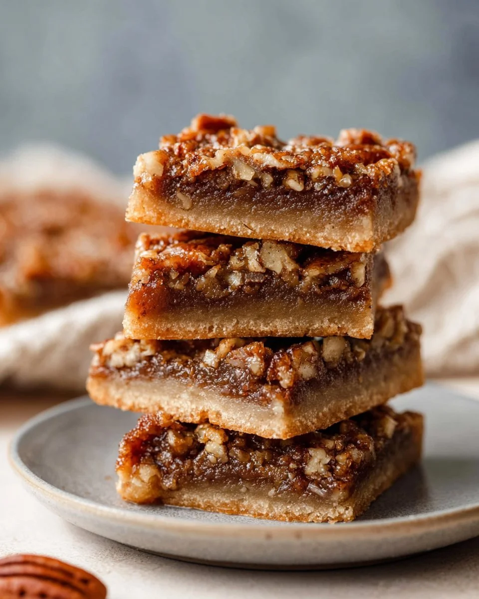 Brown Butter Pecan Pie Bars