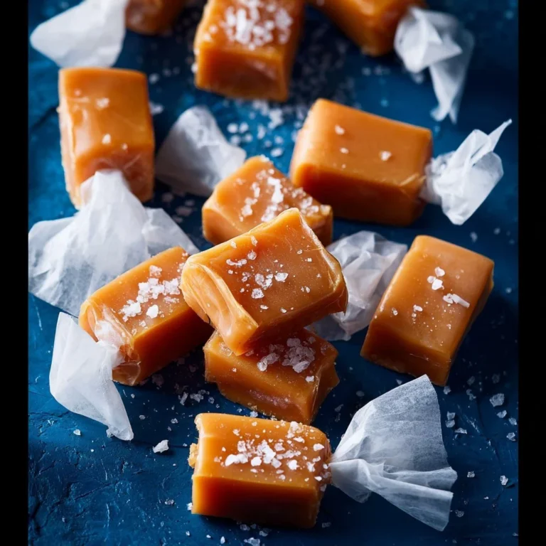 Delicious homemade caramel drizzled over desserts