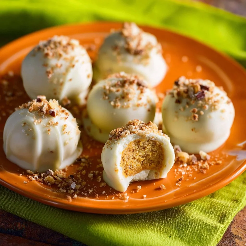 Pumpkin Spice Truffles