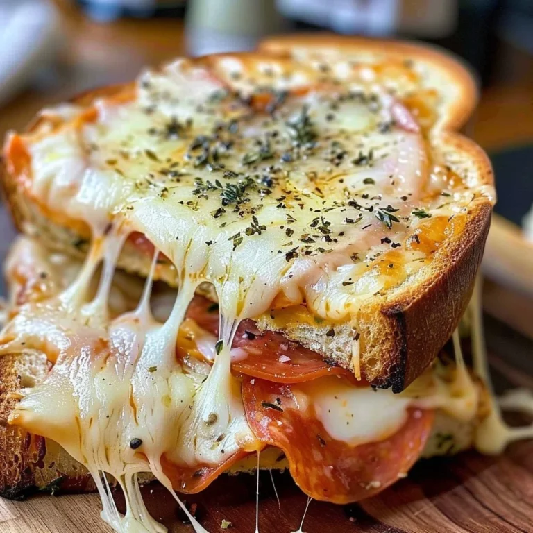 Delicious cheesy goodness with melted cheese on a gourmet dish